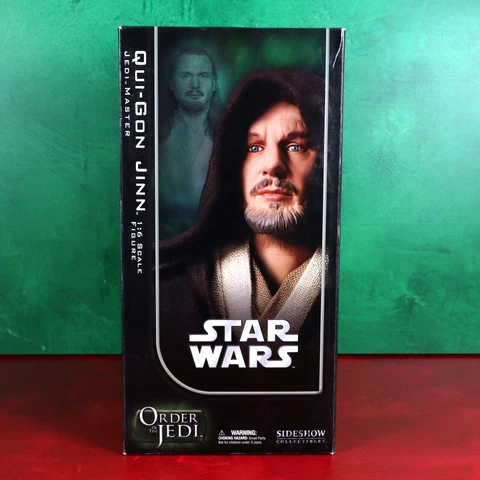 Sideshow Star Wars Qui-Gon Jinn Jedi Master 12" Action Figure Order Of The Jedi Cover