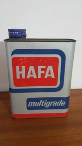 LATTA LATTINA VINTAGE OLIO HAFA MULTIGRADE - 2 LITRI - VUOTA - Imagen 1 de 5