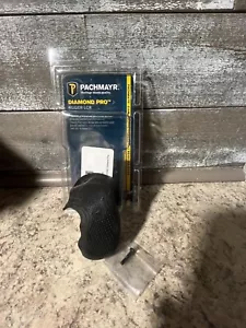 Pachmayr 02482 Diamond Pro Ruger Grips, LCR,Black - Picture 1 of 4