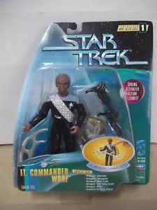 Tenente Cdr Worf Playmates Star Trek Warp Factor Serie 1 1997 LEGGERE DESCRIZIONE - Foto 1 di 7