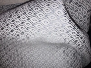 3.35mx1.40m wide ofpale blue chenille fire retardant upholstery fabric - Picture 1 of 5