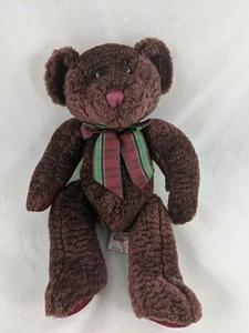 Russ Mulberry Bear Plush 11 Inch Corduroy Paws Stuffed Animal toy - Picture 1 of 7