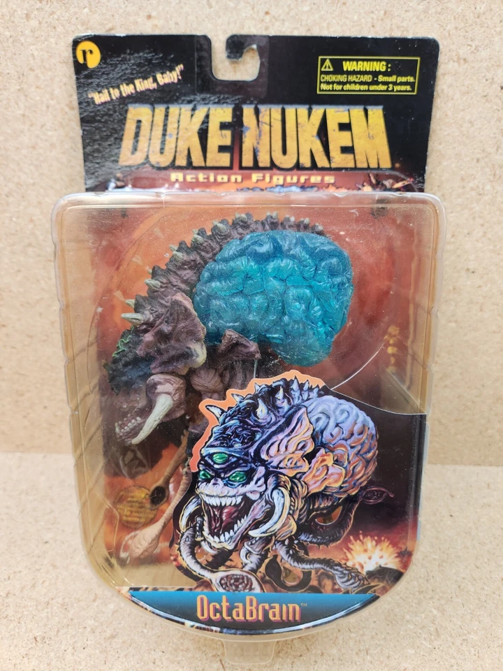 1997 ReSaurus Duke Nukem 3d Realms Octabrain Action Figure