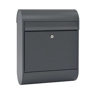 Mefa Ruby 864 Briefkasten Basaltgrau RAL 7012 - Bild 1 von 2