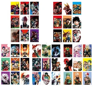 My Hero Academia Original Art Exhibition 2025 Postcard set-45 w/case - Picture 1 of 11