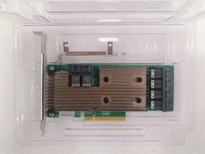 *NEW*LSI Logic Controller Card IT Mode 9305-24i 24-Port SAS 12Gb/s PCI-E 3.0 - Image 1 of 4