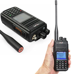 TYT MD-UV380 Walkie talkie radio prosciutto digitale analogico dual band VHF UHF DMR - Foto 1 di 42