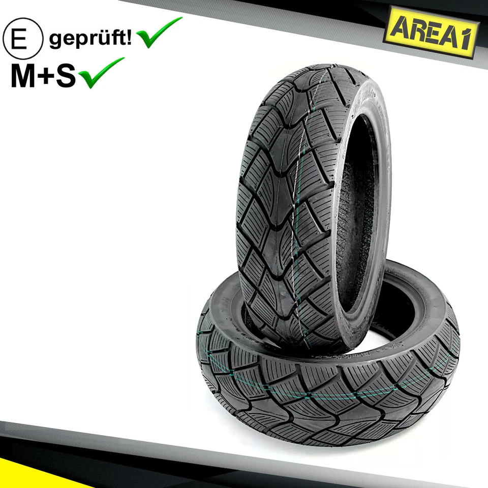 Allwetter Reifen Set Vee Rubber Flex Tech Piacenza 50 4T (120/70+130/70) - Bild 1 von 1