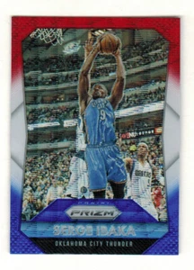 2015-16 PANINI PRIZM SERGE IBAKA (RED/WHITE/BLUE PRIZM) #116 NICE - Picture 1 of 1