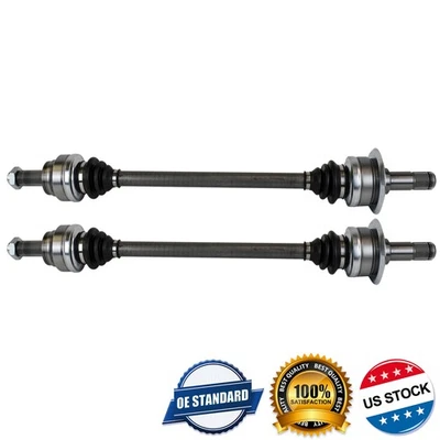 NCV27034 Rear Pair CV Axle Shaft Assembly for 2010-2019 BMW X5 X6 L6 V8 AWD - Image 1 of 4