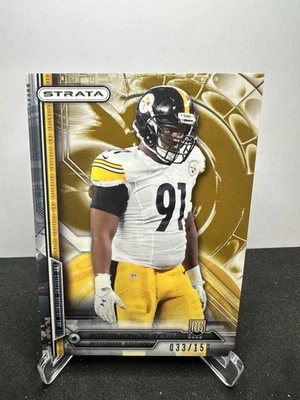 2014 Topps Strata #116 Stephon Tuitt Rookie Pittsburgh Steelers /150 - Image 1 of 2