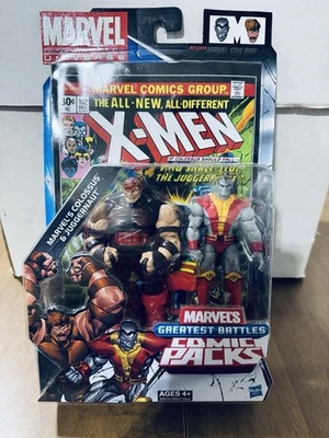 Paquetes de cómics 2012 Marvel Universe Greatest Battles Colossus & Juggernaut nuevos Foto 1 de 4