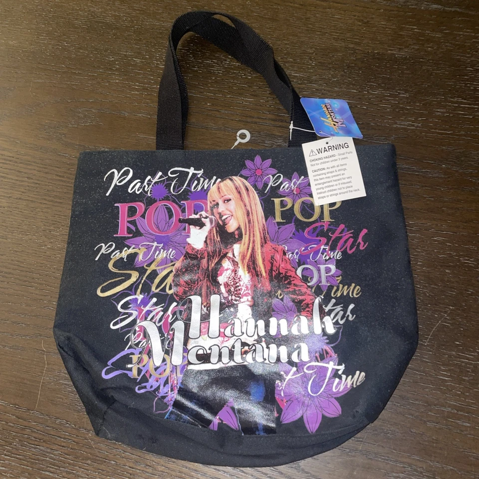 - Disney “Hannah Montana” 12"x15"x5" School Book Bag/ Includes Cellphone Case