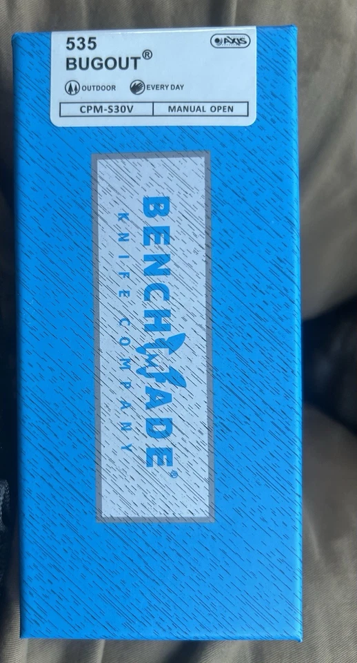 Nuevo Cuchillo Barrage 583SBK Hecho en Banco Negro Hoja Dentada Tanto 154CM NUEVO EN CAJA Foto 1 de 4