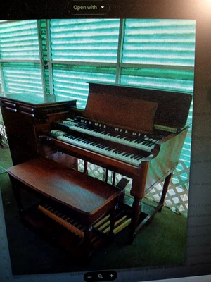 ORGAN HAMMOND -Modelo B3-MARRÓN -48" W X 36"H - + ALTAVOZ LESLIE 36"H X 24W X24D   Foto 1 de 4