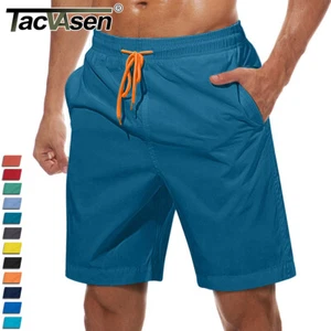 Men's Board Shorts Quick Dry Swim Trunks Summer Beach Surf Drawstring Swimwear - Picture 1 of 83