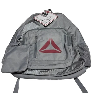 Reebok Oblivion Foggy Grey Backpack 18 x 13 x 4.75 Inch New Tags - Picture 1 of 4