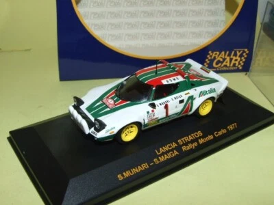 LANCIA STRATOS RALLYE MONTE CARLO 1977 MUNARI RALLY CAR 1:43 1er - Photo 1/2