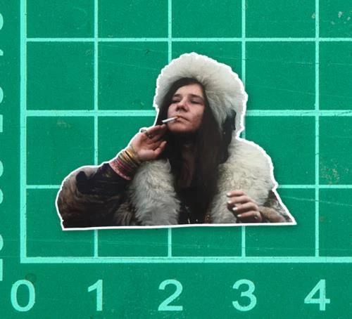 POPART Janis Joplin Sticker Decal