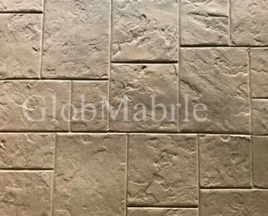 Estampillas de concreto de piedra de pizarra GlobMarble SM 3001. Patio de concreto estampado de sillar - Imagen 1 de 11