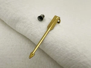 Vintage PARKER 61 Parts ~ Pocket Clip & Silver Jewel ~ fits Pencil or Ballpoint - Picture 1 of 1