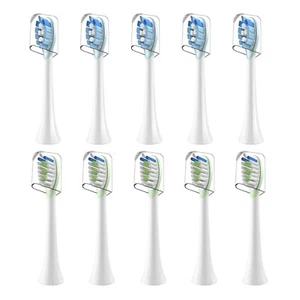 10 Pack Replacement Toothbrush Heads Compatible for Philips Sonicare - Picture 1 of 14