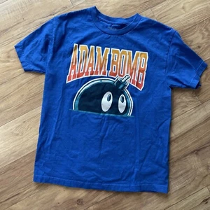 Adam Bomb T-Shirt Men’s Size Med Blue Short Sleeves Great Condition - Picture 1 of 5