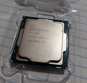 Intel Core i7-7700 Processor (3.60 GHz, 4 Cores/8 Threads, LGA 1151)