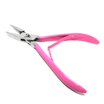 BEAUTYTRACK Haarschneidemaschine eingewachsen Nagelschneider Rosa 4,5" Schere Zange Maniküre Pediküre Nagelhaut