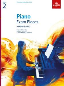 ABRSM Piano Exam Pieces Book Only 2021-2022 Grade 2