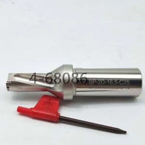 SP-16.5-C25-2D U drill indexable drill 16.5mm C25-2D FOR SPMG050204 Φ16.5 - 2D - Imagen 1 de 5