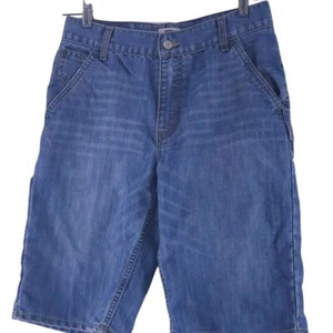 Levis Carpenter Shorts Boys 16R Classiccore Blue Denim Normcore Preppy - Picture 1 of 11