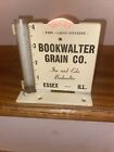 Vintage Rain Gauge Recorder Bookwalter Grain Co. Essex ILL