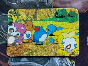 Squirtle vs Marill 1990er Jahre Vintage Holo Pokemon "Power" Verkaufsserie Karte Neuwertig - Bild 1 von 2