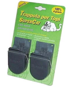 Trappola per topi SuperCat con esca naturale piccola 2 pezzi - Foto 1 di 1