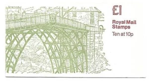FH1a 1979 Iron Bridge LM - Folded Booklet - Complete Cyl 5 Dot - Bild 1 von 1