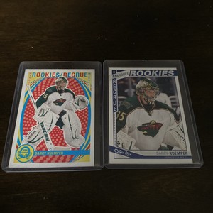 2013-14 O-Pee-Chee Marquee Rookie RETRO Darcy Kuemper RC # 516 And Regular Lot