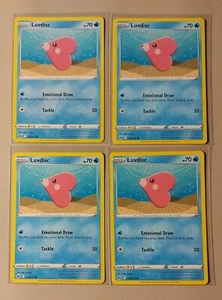 4x Luvdisc 035/159 Pokemon card Crown Zenith common NM - Picture 1 of 1