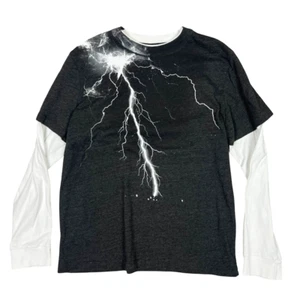 Tony Hawk Jesse Pinkman Lighting Long Sleeve T-Shirt Size 2XL Y2K - Picture 1 of 9