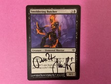 MTG Magic Smoldering Butcher Proof x1 SHM Shadowmoor Zoltan Boros Gabor Szikszai