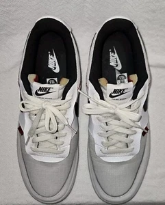 Nike Court Vision Low Premium White/ Black Size 10.5 Lightly Used CLEAN - Picture 1 of 6