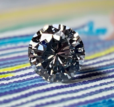 GIA CERTIFIED Genuine Round Brilliant .33 CT SI2 I Natural Earth Mined Diamond - Image 1 of 4