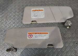 NISSAN 350Z Z33 Sun Visors Shade Gray Left & Right JDM OEM Used - Picture 1 of 3