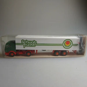 Wiking 542/11 Mercedes 1644 Koffer-Sattelzug Schwabfrucht 1987 (54123) - Picture 1 of 1