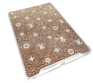 Bling Funda iPad CRISTAL AUSTRIACO Pro Air Bedazzle Personalizado LV Diseñador Personalizar - Imagen 1 de 7