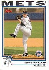 2004 Topps New York Mets Baseball Card #245 Scott Strickland