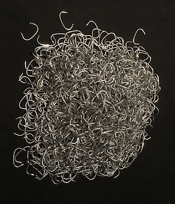 100 Polsterklammern 23mm rund BMW VW Opel Sitze Klammerzange Polsterklammerzange - Bild 1 von 4