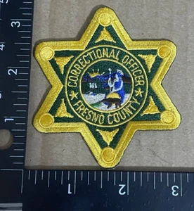 Fresno County California Correctional Officer/Brust/Hut Patch/Goldnähte - Bild 1 von 1