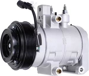 Air Conditioning A/C Compressor with Clutch for Ford Mustang 5.0L 5.2L 2011-2022 - Bild 1 von 6
