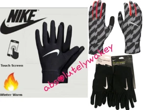 Nike Dry Lightweight Tech Guantes para Correr Pantalla Táctil Ajuste de Conducta Para Mujer Hombre - Imagen 1 de 29